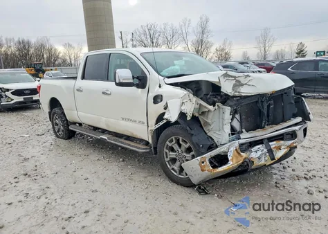 2018 Nissan Titan Xd Sl from USA, damaged, VIN 1N6BA1F42JN543356